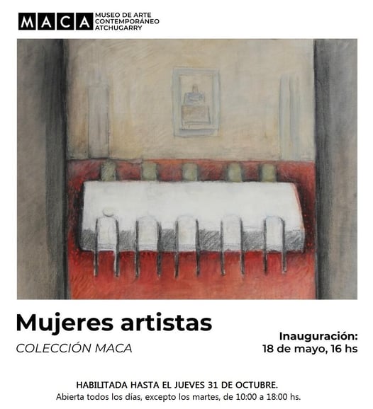 mujeres artistas en el maca